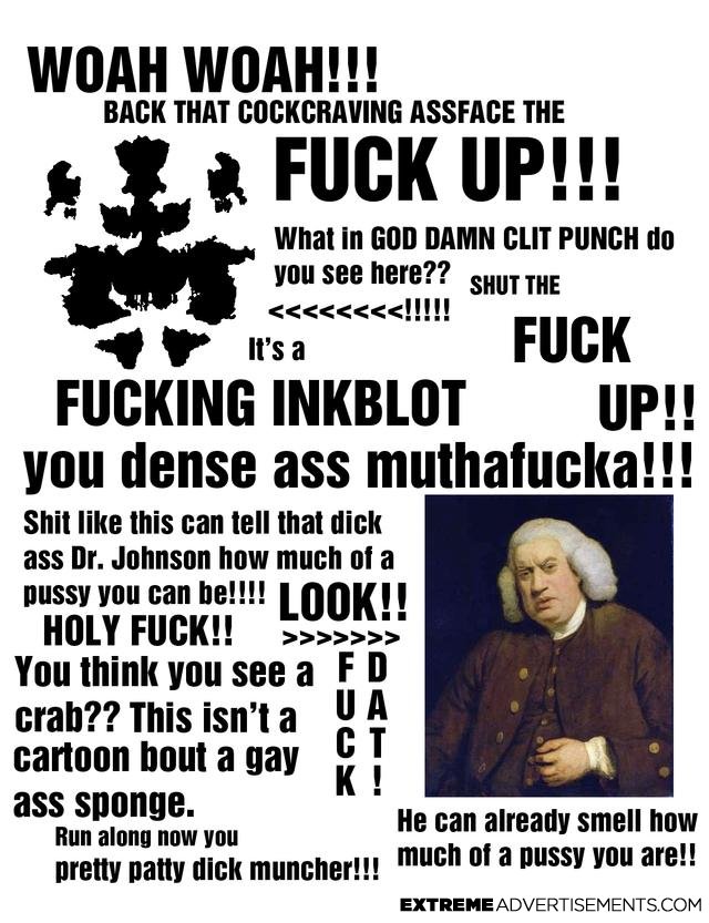 Inkblotad